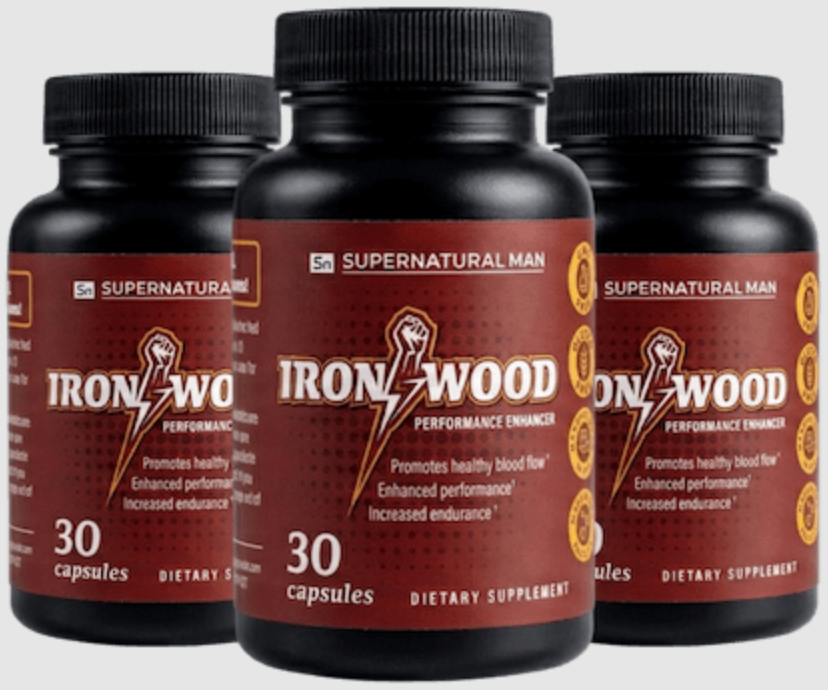 Close look at the supplied IronWood bottle packaging